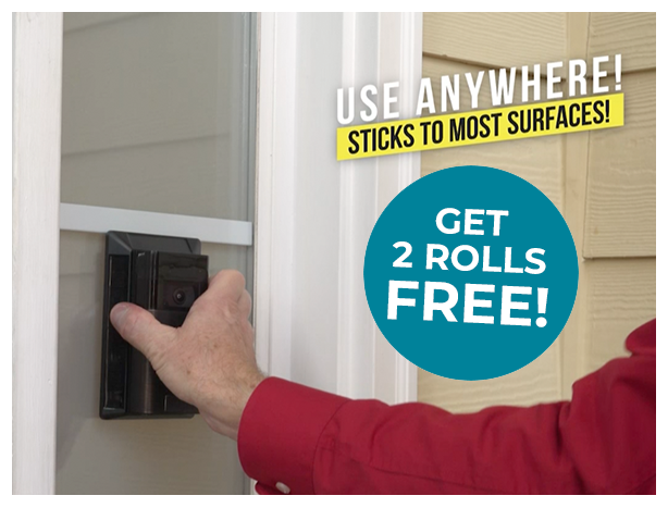 Use anywhere! Sticks to most surfaces!