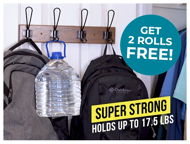 Super strong, holds up to 17.5 lbs.